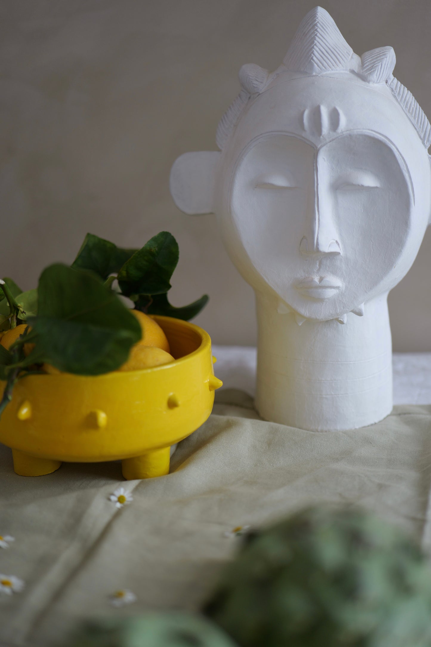 Vase en céramique "Sérénité Africaine"